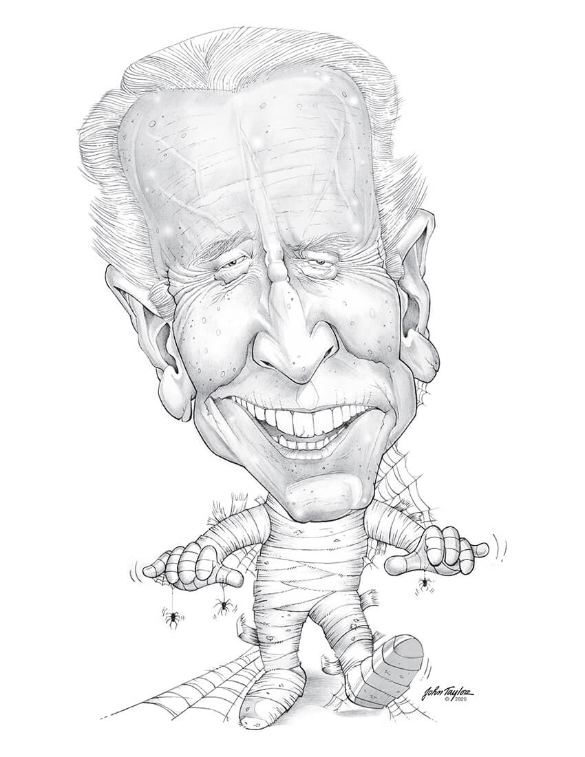 Joe Biden Caricature