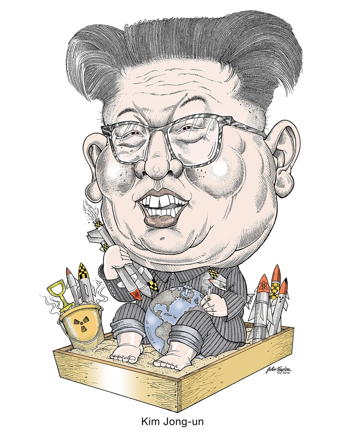 Kim Jong-un Caricature
