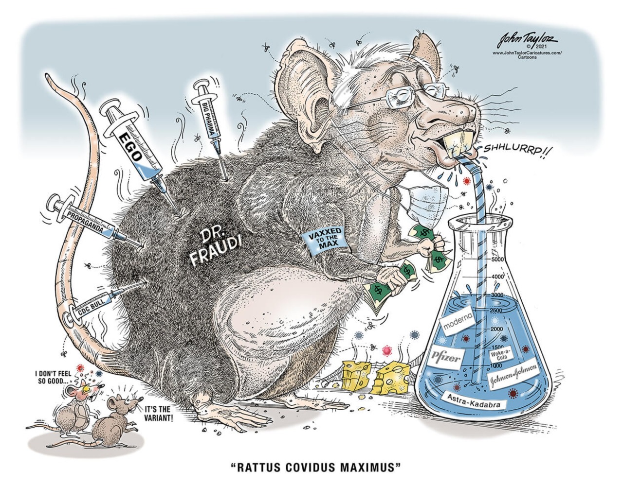 Dr. Fauci is the Covid Virus