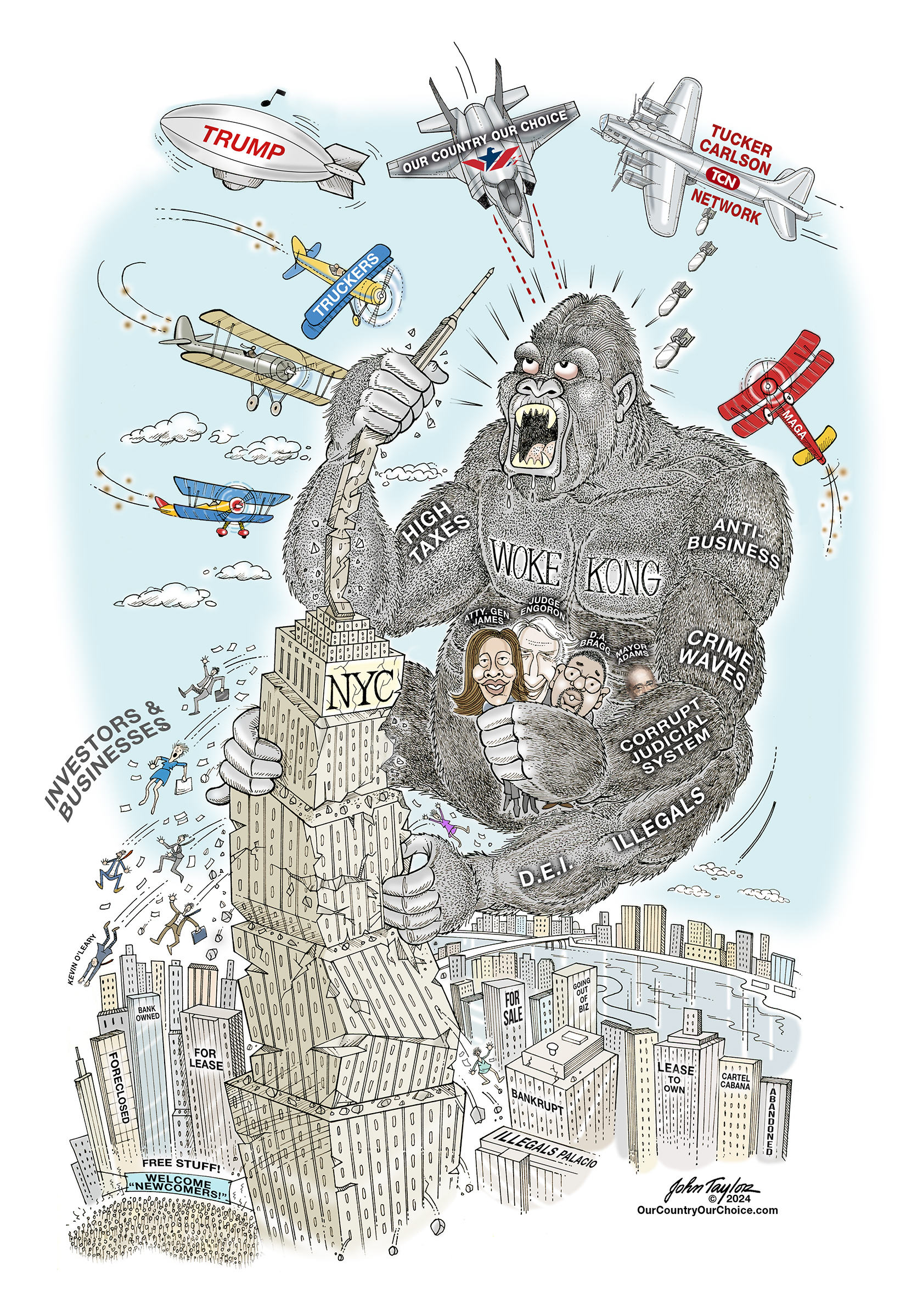 New York City is a loser Woke city.