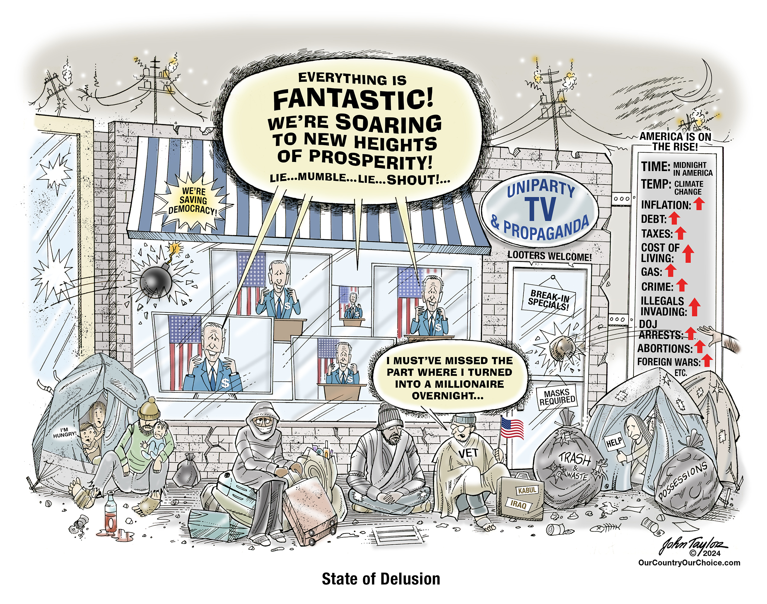 State of Delusion - Joe Biden's State of the Union