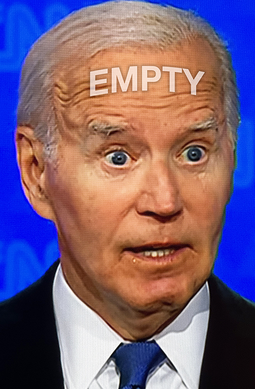 Joe Biden brain dead