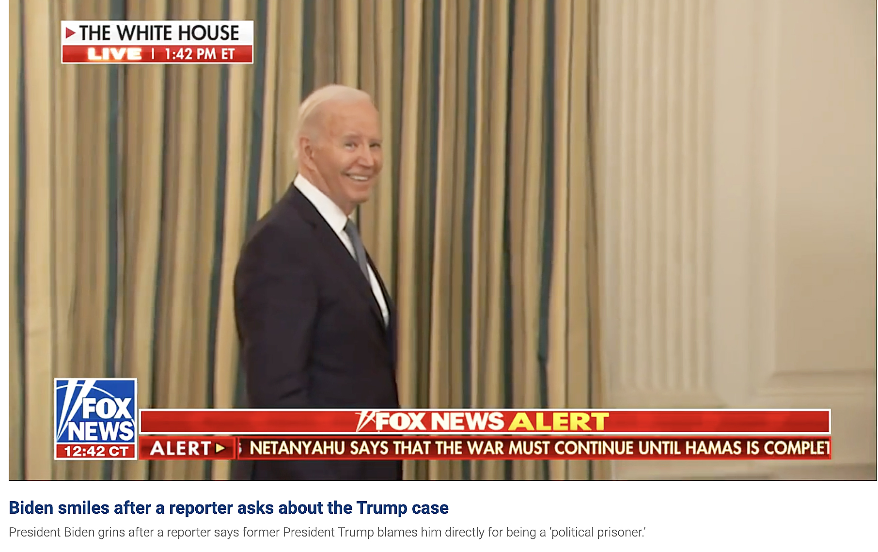 The Smiling Face of Evil - Joe Biden