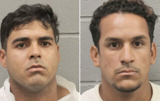 Venezuelan murderers of 12-year old girl, Johan Jose Martinez-Rangel (left) and Franklin Jose Pena Ramos.