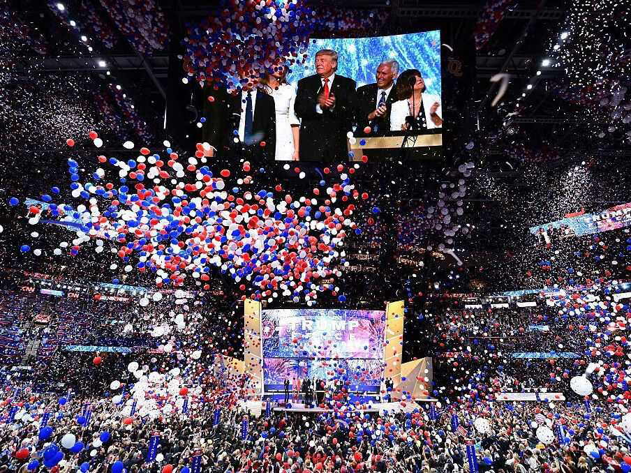 Donald Trump accepts nomination for president at Republican National Convention in Milwaukee, WI - 7-18-24