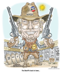 President Donald Trump - The Sheriff is Back in Town