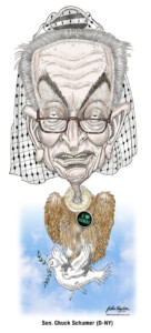 Senator Chuck Schumer (D-NY) Caricature by John Taylor