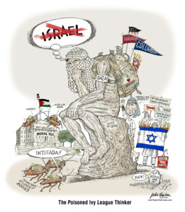 The Poisoned Ivy League Thinker - Hamas supporters at Harvard and Columbia Universities
