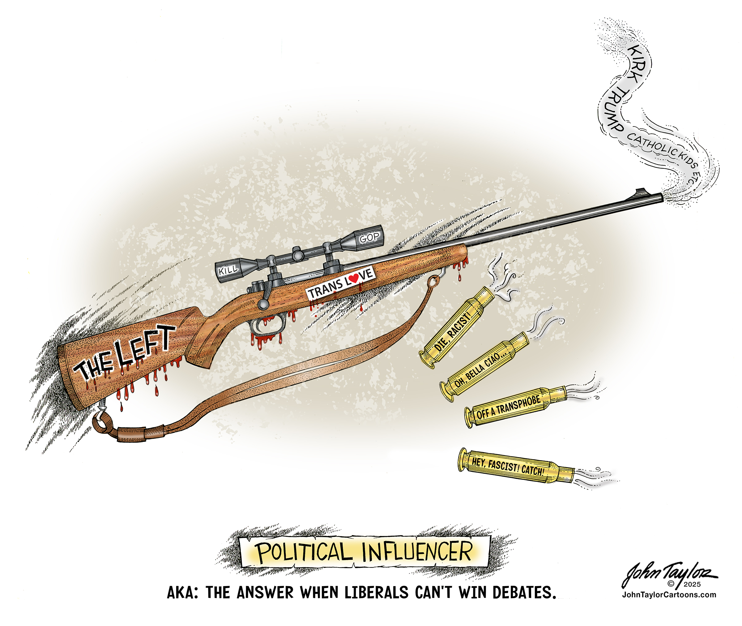 The Left targets The Right