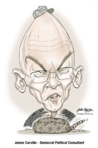 James Carville - reptilian Demcrat political consultant