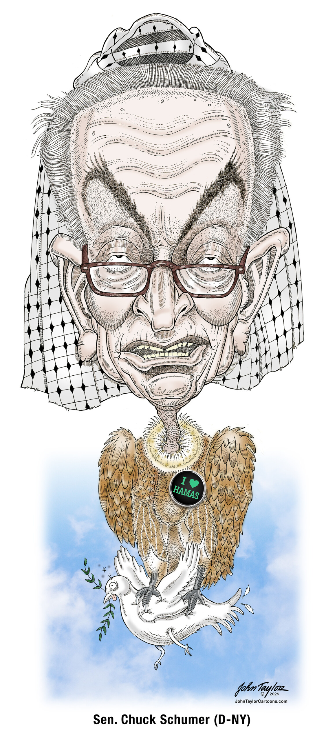 Chuck Schumer Caricature by John Taylor Chuck Schumer Caricature by John Taylor