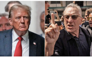 ROBERT DE NIRO, TRUMP HATER WITH FILTHY MOUTH