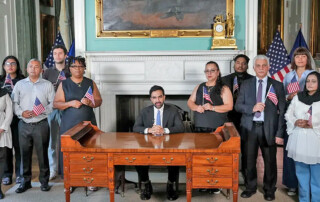 Mamdani at Washington's Desk 7-4-26